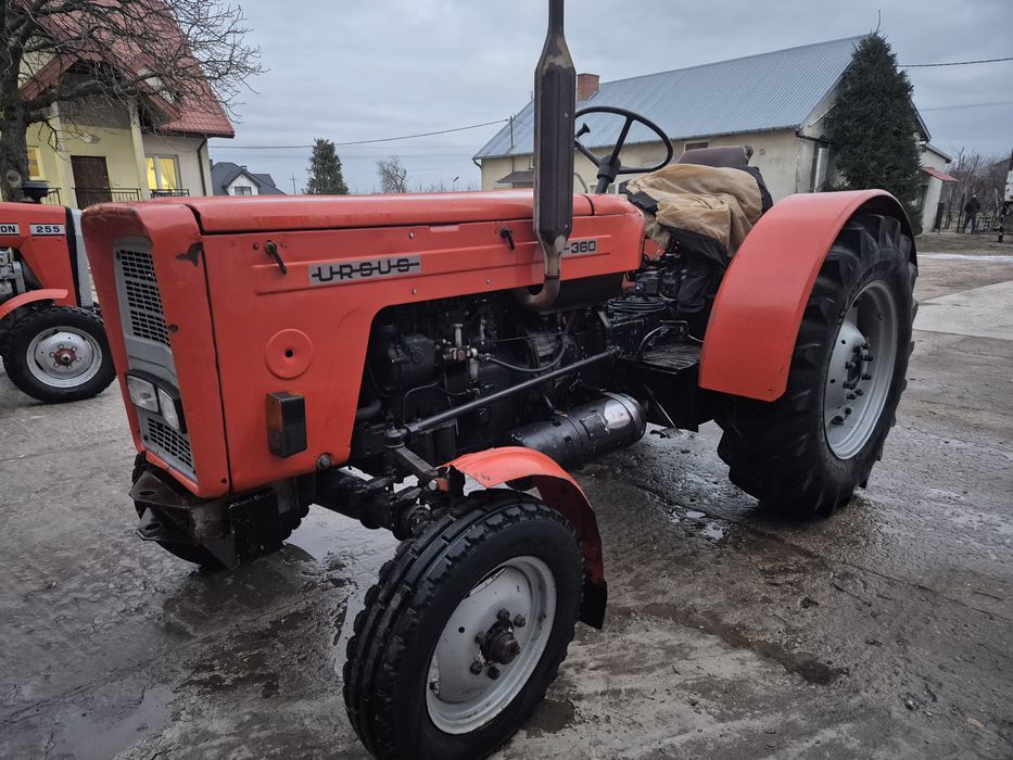 Ciągnik  ursus c360, zarejestrowany