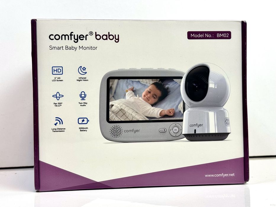 Нова радіоняня камера спостереження за дитиною Comfyer BM02 1080p 360°