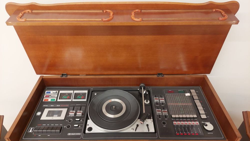 Rosita Studio 5000 HiFi | Gramofon Radio Magnetofon | 2 Kolumny | Retro Vintage. Dowóz / Wysyłka.