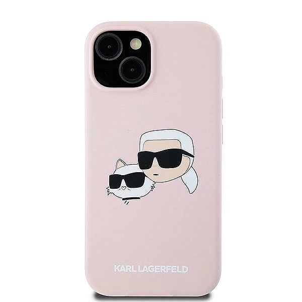 Etui Karl Lagerfeld Silicone Karl&Choupette MagSafe na iPhone 15 / 14