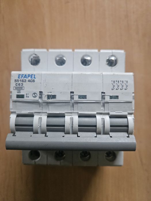 Disjuntor MT – 4P – 6KA – C – 63A – 551634CS