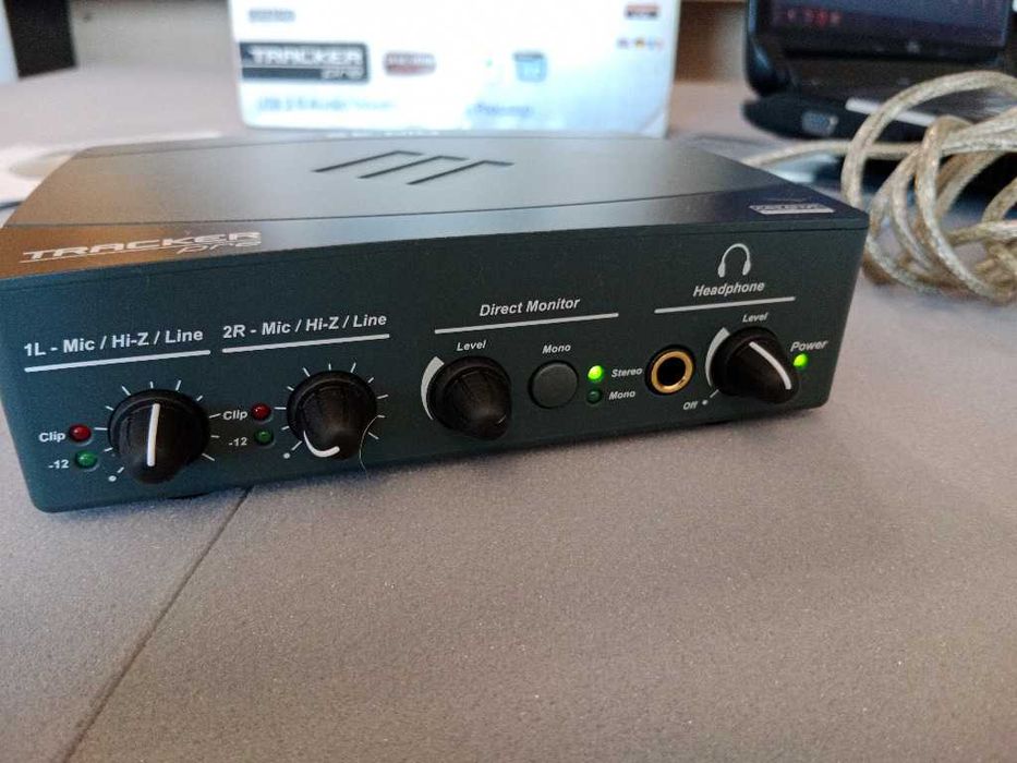 Interfejs audio E-MU Tracker Pre + oprogramowanie (WinXP/7)