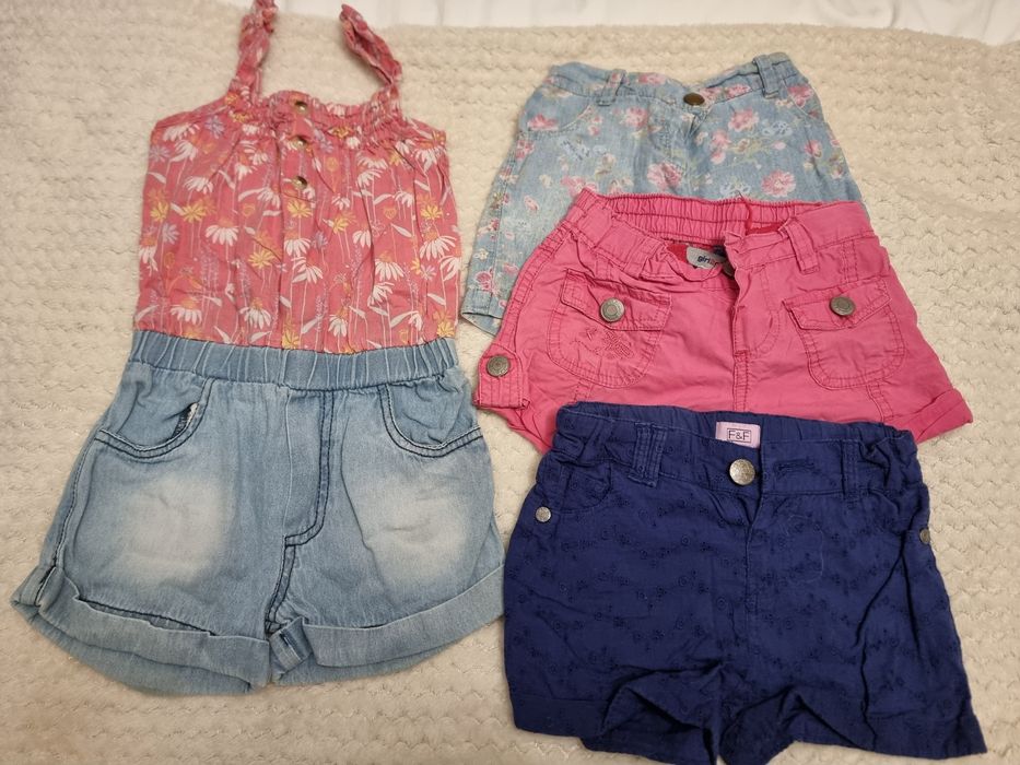 Zestaw paka ubrań dla dziewczynki 2-3lata  Next Tu George H&M