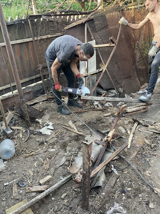 Вывоз мусора, хлама, веток. Вивіз сміття. Грузчики. Авто MAN