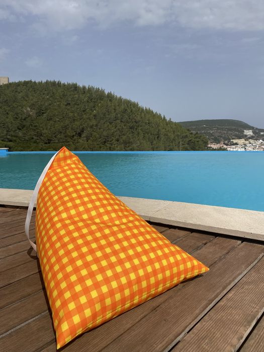 Almofada Puff de Praia, Piscina, Campo, Casa… - ENTREGA IMEDIATA