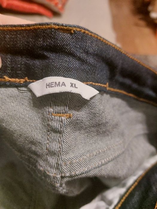 Spodnie dżinsowe Hema XL