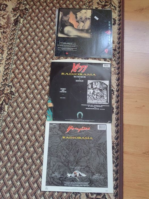 Radiorama-Trzy 12"Maxi single winylowe razem, jeden pakiet
