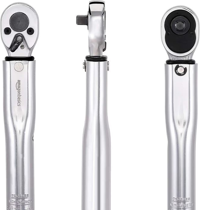 Chave dinamométrica de 1/4 polegadas, 3,95-22,5 Nm, 35-200 pol.-lb (Artigo Novo)