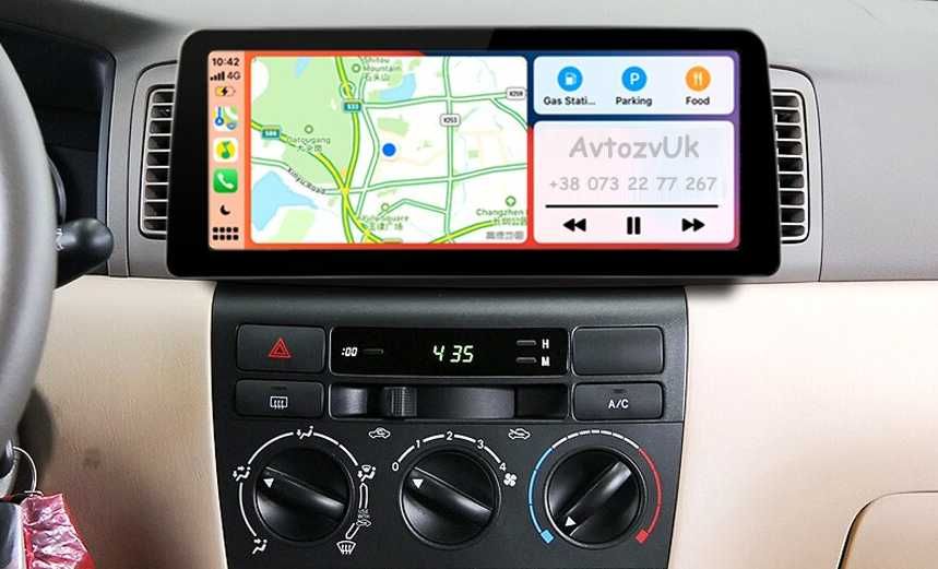 Магнитола TOYOTA Prado Corolla Camry Auris RAV4 2 дин CarPlay Android
