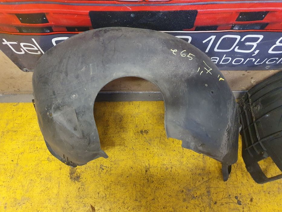 BMW E65 Nadkole Wewnętrzne Plastikowe Lewe Prawe Komplet Części BMA