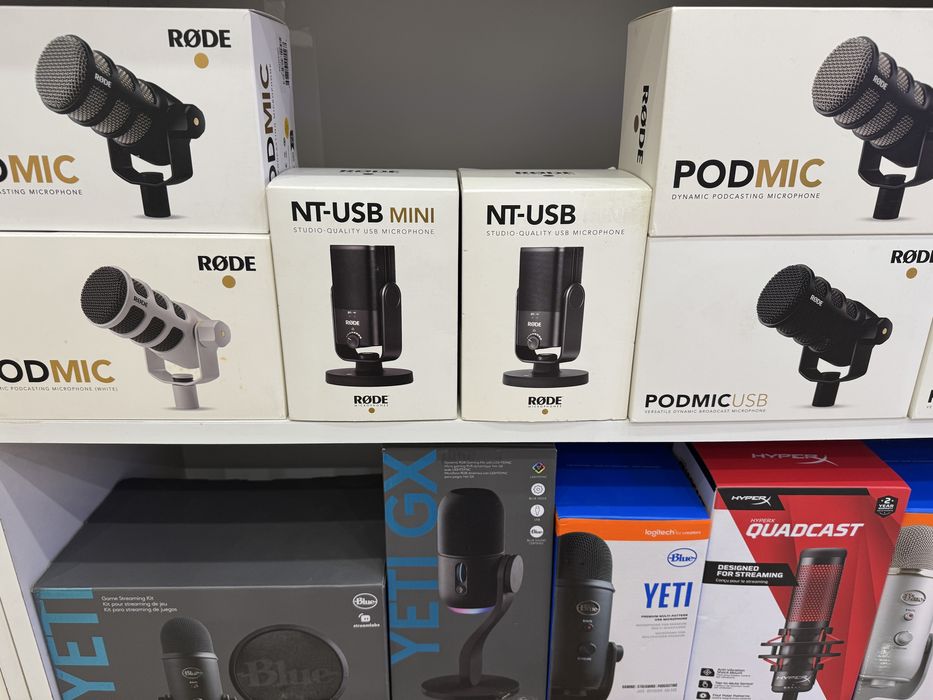 Студійний Мікрофон Rode NT-USB MINI для подкастів і стріму новий