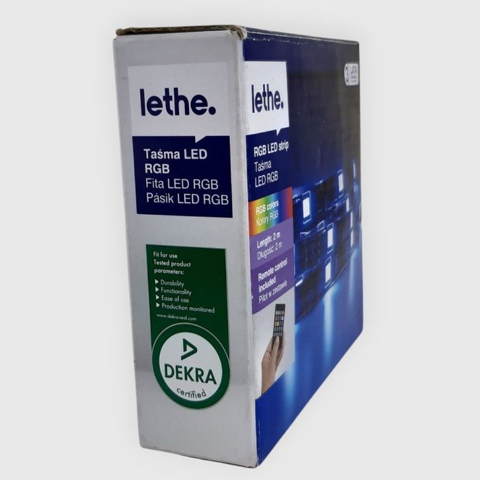 Taśma LED RGB Lethe 2 m z pilotem