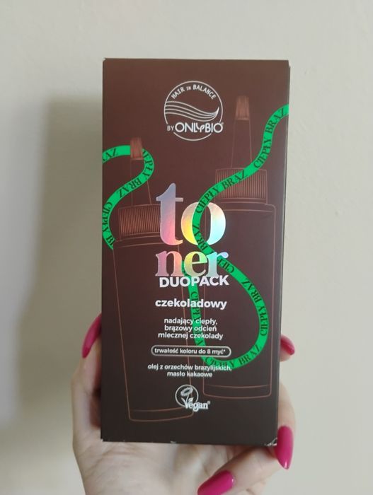 Toner do włosów OnlyBio duopack czekoladowy