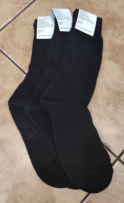 3 x nowe skarpety letnie wz. 538/MON w rozm. 23-24 (F4)