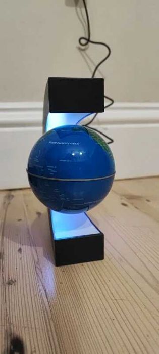Магнитный Плавающий Глобус с LED-Подсветкой