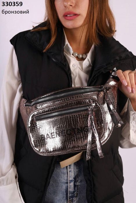 Бананка жіноча еко-шкіра