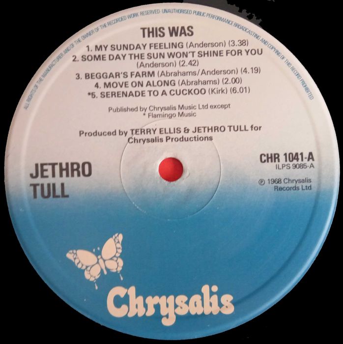 JethroTull	- - - - -	This Was	- - - - -	LP