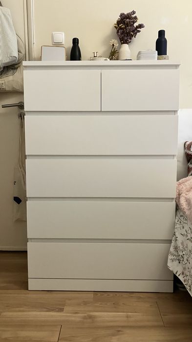 Cómoda MALM 6 Gavetas