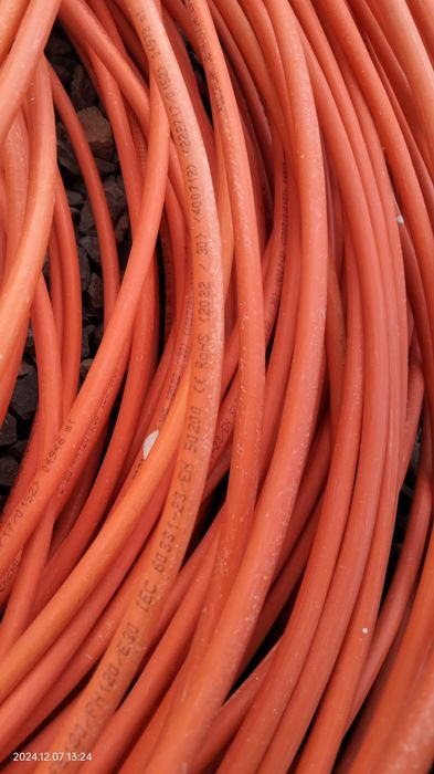 105 metros de Cabo eléctrico instalação SADI incêndios