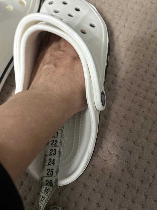 Уцінка! Жіночі Crocs Bayaband White 39р Незначний брак