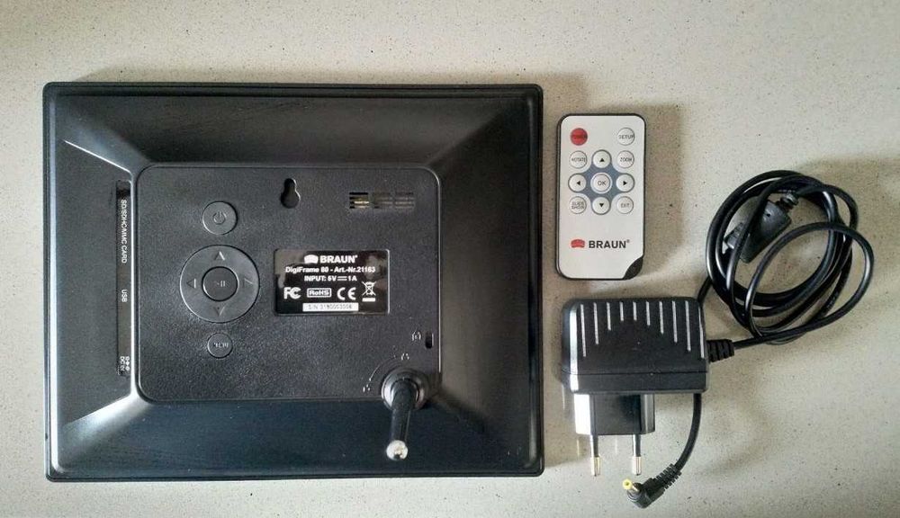 Braun DigiFrame 80 Digital Frame for Parts64730090476802122