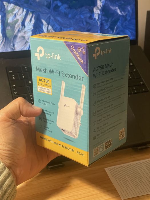 Extensor de wifi tp-link AC750 re205