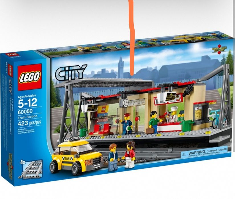 LEGO 60050 dworzec kolejowy unikat nowy