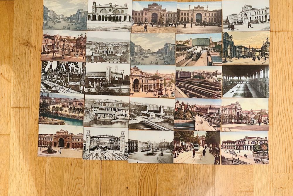 Pocztówki XIX- początek XX wieku – Szwajcaria, Zurych  reprint 1985