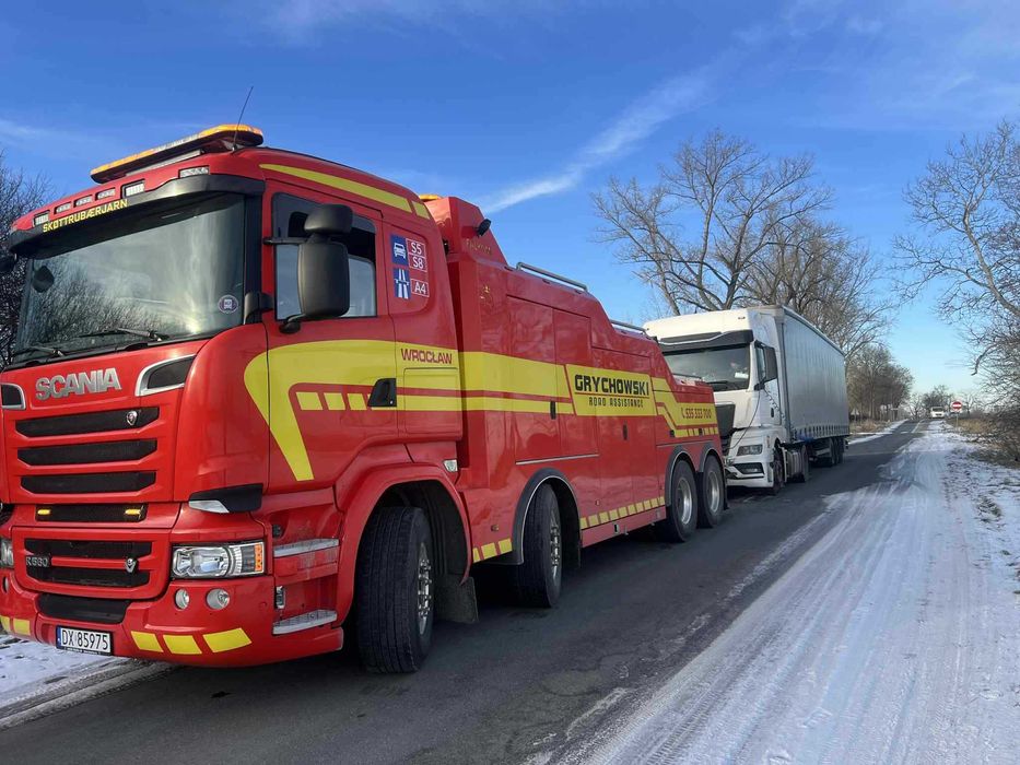 Pomoc drogowa WROCŁAW TIR S8 S5 A4 Grychowski