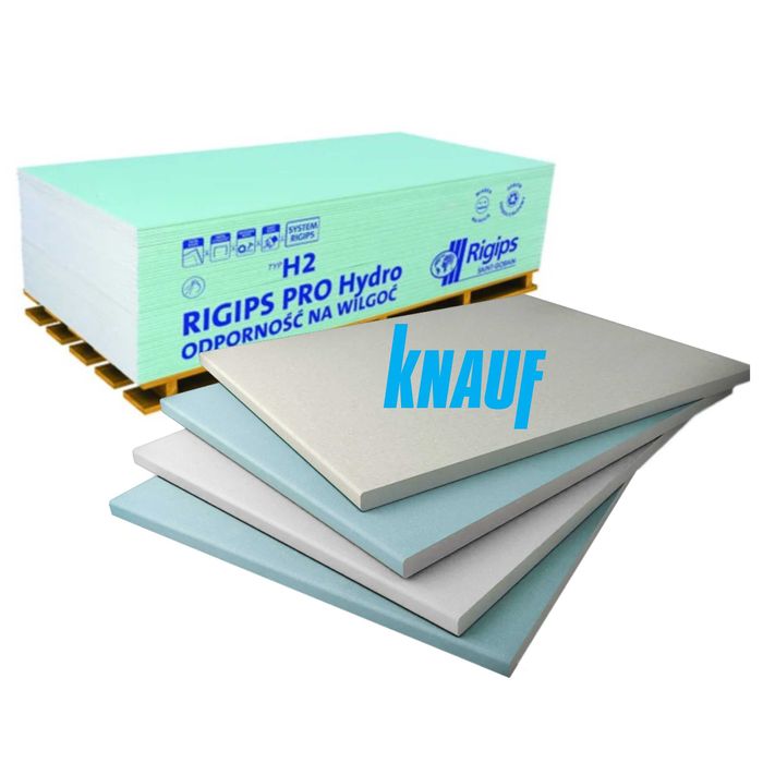 Купити гіпсокартон КНАУФ Rigips PRO і комплектуючі в Харкові