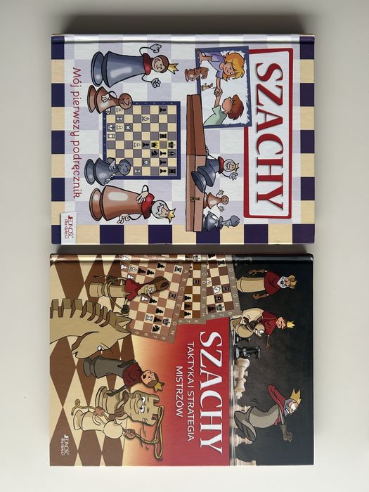 Szachy taktyka i strategia mistrzów; Mój pierwszy podręcznik komplet