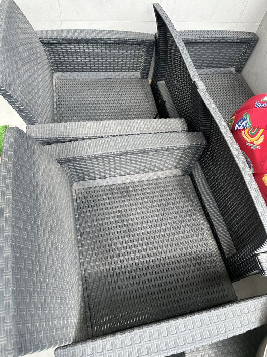 Conjunto mesa e cadeiras para jardim