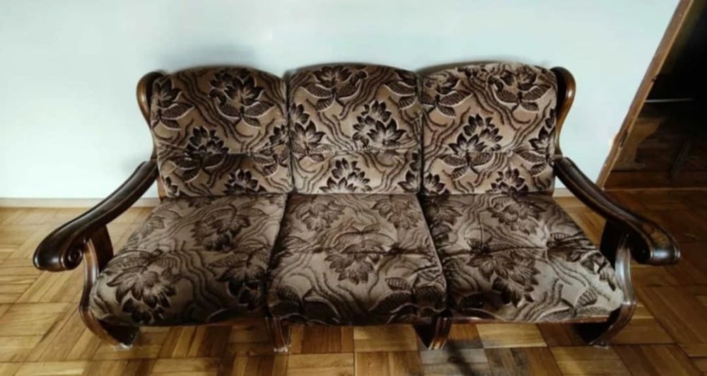 Meble kolekcjonerskie dębowe komplet polecam