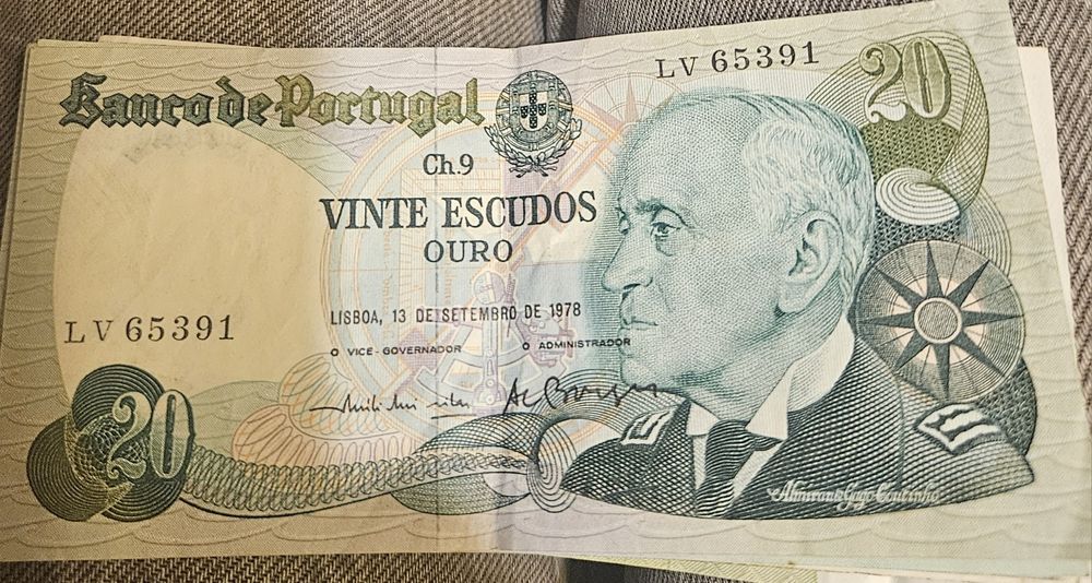 Nota de 20 Escudos