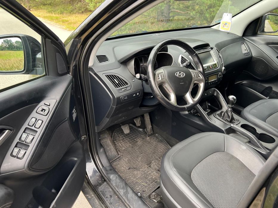 Hyundai ix35 2010r. 1.7crdi nawigacja, kamera cofania