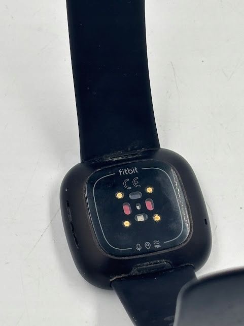 outlet smartwatch fitbit versa 3 czarny bluetooth pulsometr krokomierz