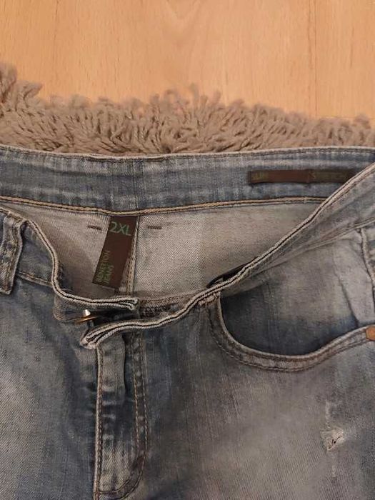 Benetton calças de ganga