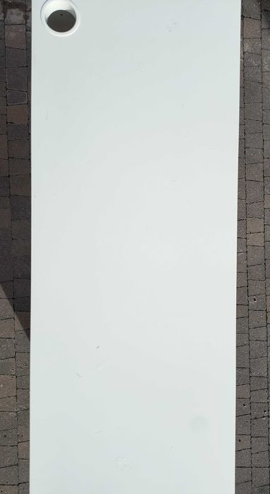 biurko MICKE - ikea białe 142x50x75 używane