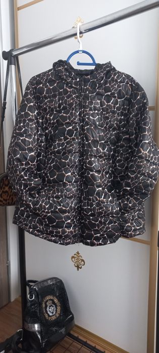 Kurtka panterka jesień zima Janina xxl