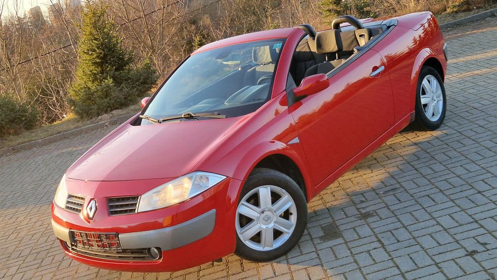 Renault Megane Renault Megane II Cabrio 1.9 dCi 130KM, Klima, Tempomat, Dach Sprawny