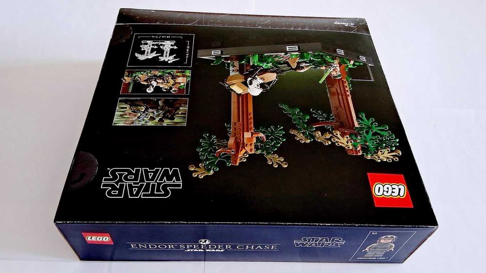 Lego Star Wars 75353 Endor Speeder Chase Diorama selado
