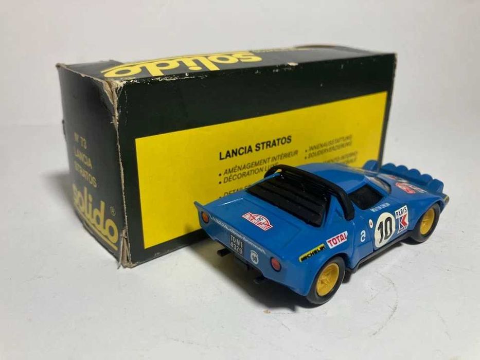Lancia Stratos HF Rally - Solido  ref 73 – #10 Rallye Monte Carlo 1978