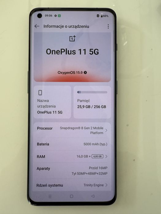 OnePlus 11 5G 16GB/256GB