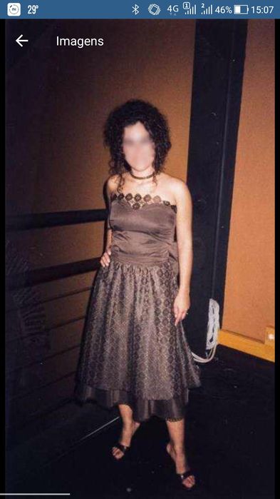 Vestido modelo único