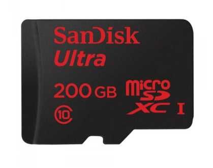 Cartão de memória SANDISK ULTRA Micro SDXC 200GB