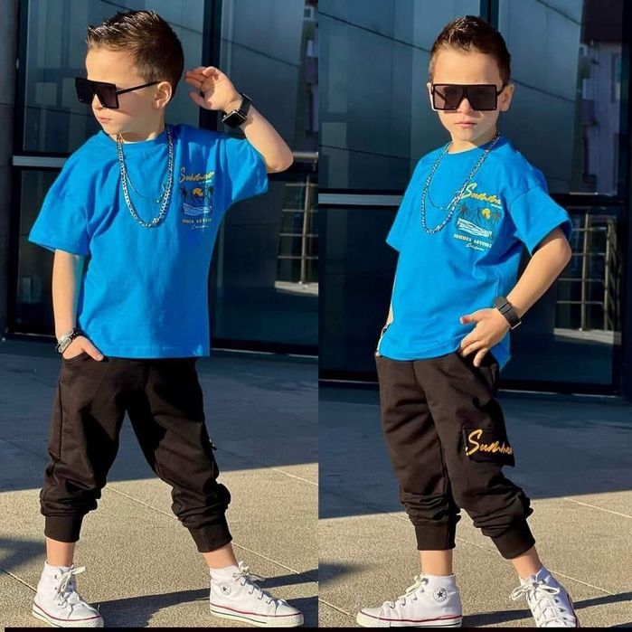 Świetny komplet 5-6 l. (110/116)