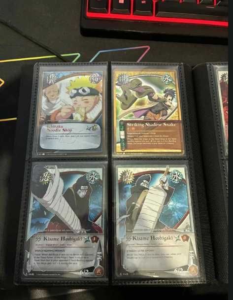 Lote Cartas Naruto ccg