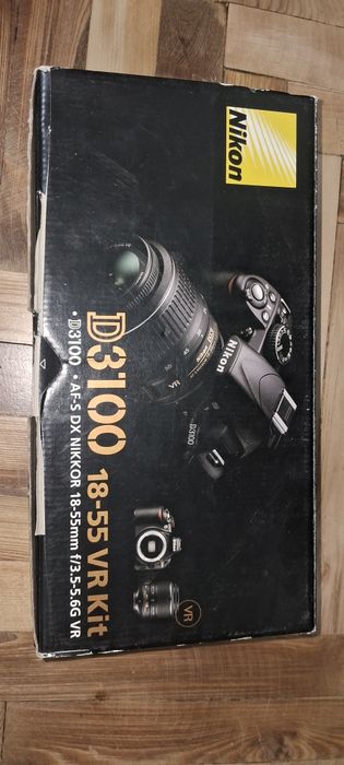 Продам фотоапарат Nikon d3100+обʼєктив 18-55