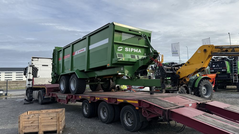 Rozrzutnik obornika SIPMA TORNADO 12 ton Tajfun - PROMOCJA CENOWA