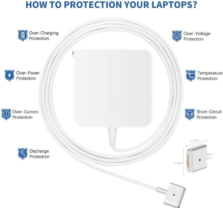 Блок живлення MacBook Pro 15 Retina 85W MagSafe 2 20V 4.25A A1424